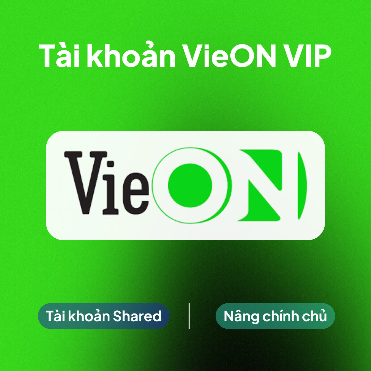 Tài khoản VieON VIP & VieON HBO giá rẻ 3 Tài khoản VieON VIP giá rẻ - taikhoantenhat